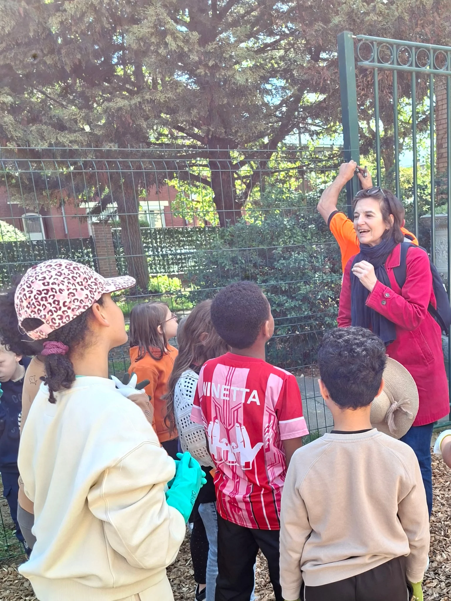 Carline en accompagnement de groupe